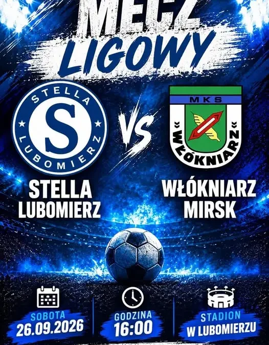 Stella Lubomierz kontra Włókniarz Mirsk – mecz już w sobotę