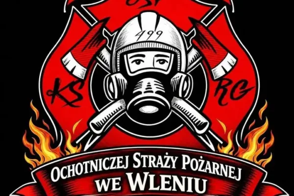 Drzewo powalone na drodze powiatowej nr 2521D. Interweniowała OSP Wleń