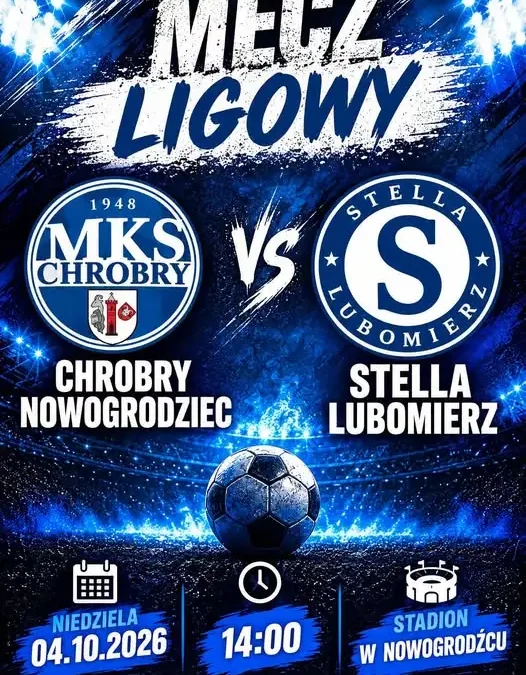 Chrobry Nowogrodziec kontra Stella Lubomierz – ligowe emocje w niedzielne popołudnie