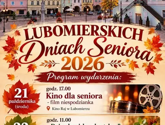 Lubomierskie Dni Seniora 2026 – trzydniowe święto dla mieszkańców