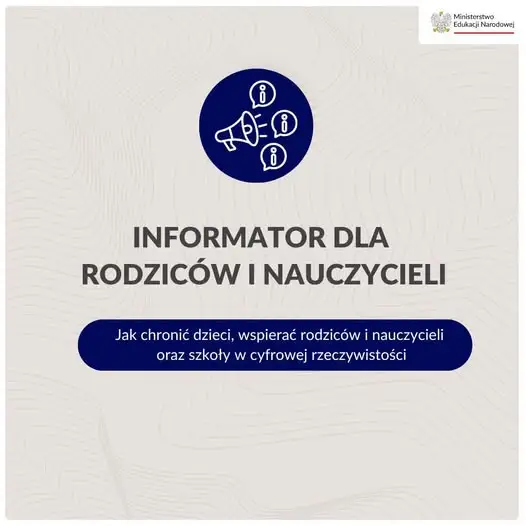 Nowy informator MEN o zagrożeniach ekranowych – wsparcie dla rodziców i nauczycieli
