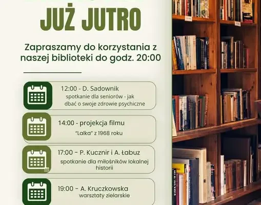 Biblioteka w Mirsku zaprasza jutro na dzień pełen atrakcji