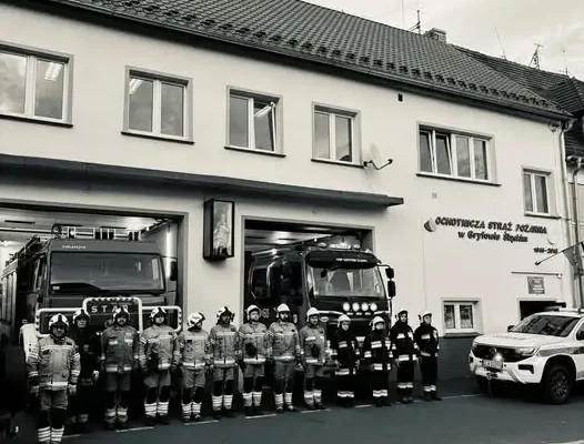 Strażacy z Gryfowa Śląskiego oddali hołd poległym kolegom z Niska