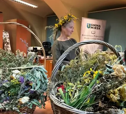 Ziołowe zakończenie Nocy Bibliotek w Mirsku