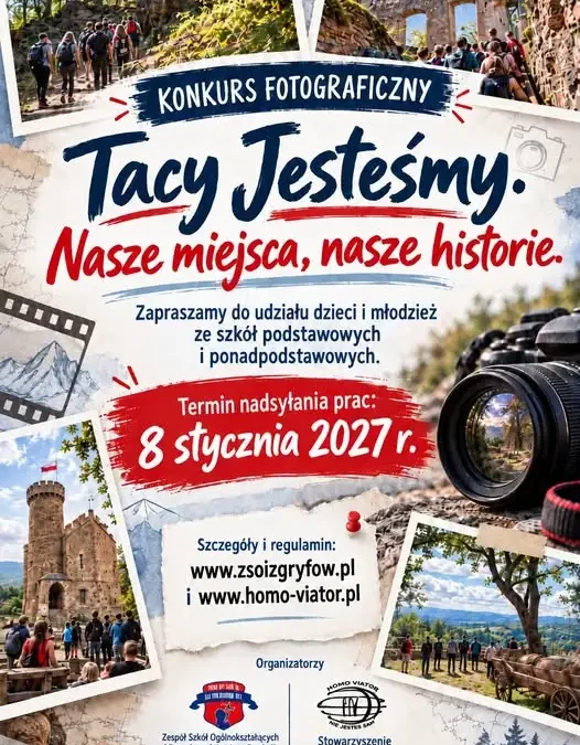 Konkurs fotograficzny „Tacy jesteśmy. Nasze miejsca, nasze historie” – zaproszenie dla dzieci i młodzieży