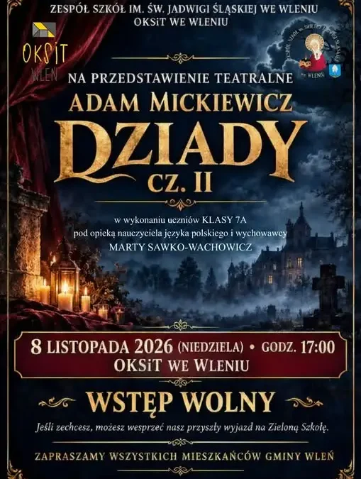 Wleń: uczniowie zapraszają na teatralne popołudnie w OKSiT