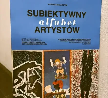 Młodzież z Lubomierza pokazała „SUBIEKTYWNY alfabet ARTYSTÓW” w Muzeum Kargula i Pawlaka