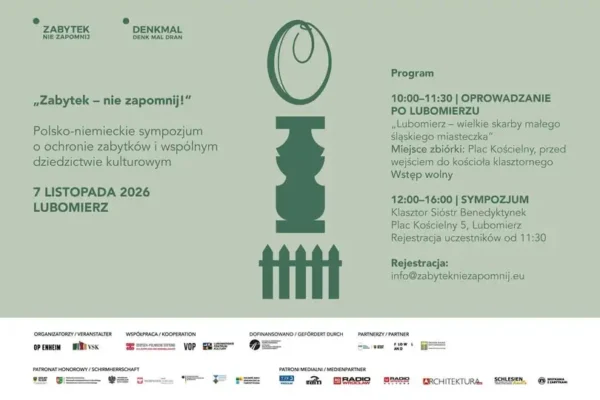 Lubomierz: polsko-niemieckie sympozjum o ochronie zabytków już 7 listopada